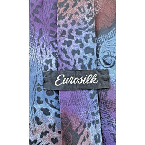 Men's Necktie Eurosilk Silk L58" W3.5" multicolor